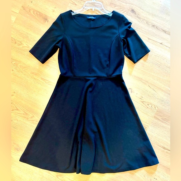 Lands' End Dresses & Skirts - Lands’ End Black Dress Classic S/P